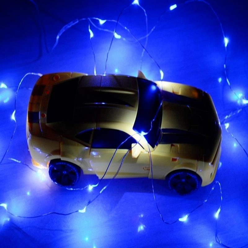 1 M LED Christmas Wedding Party Festival Copper Wire String Fairy Lights Strings Copper Lanterns Decoration For The Party