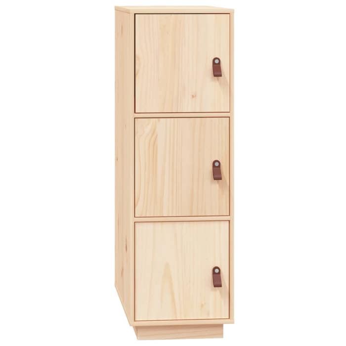 820167 vidaXL Highboard 34x40x108,5 Cm Solid Pine Wood