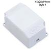 White/Black DIY High Quality Instrument Case Enclosure Boxes Electronic Project Box Waterproof Cover Project
