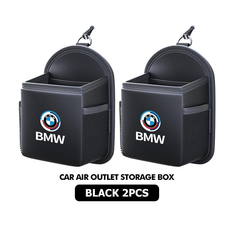 Car air outlet storage bag ID card bag double-layer storage bag For BMW G01 G02 F15 F16 G05 G06 G07 F07 G30 G32 F40 F44 F34