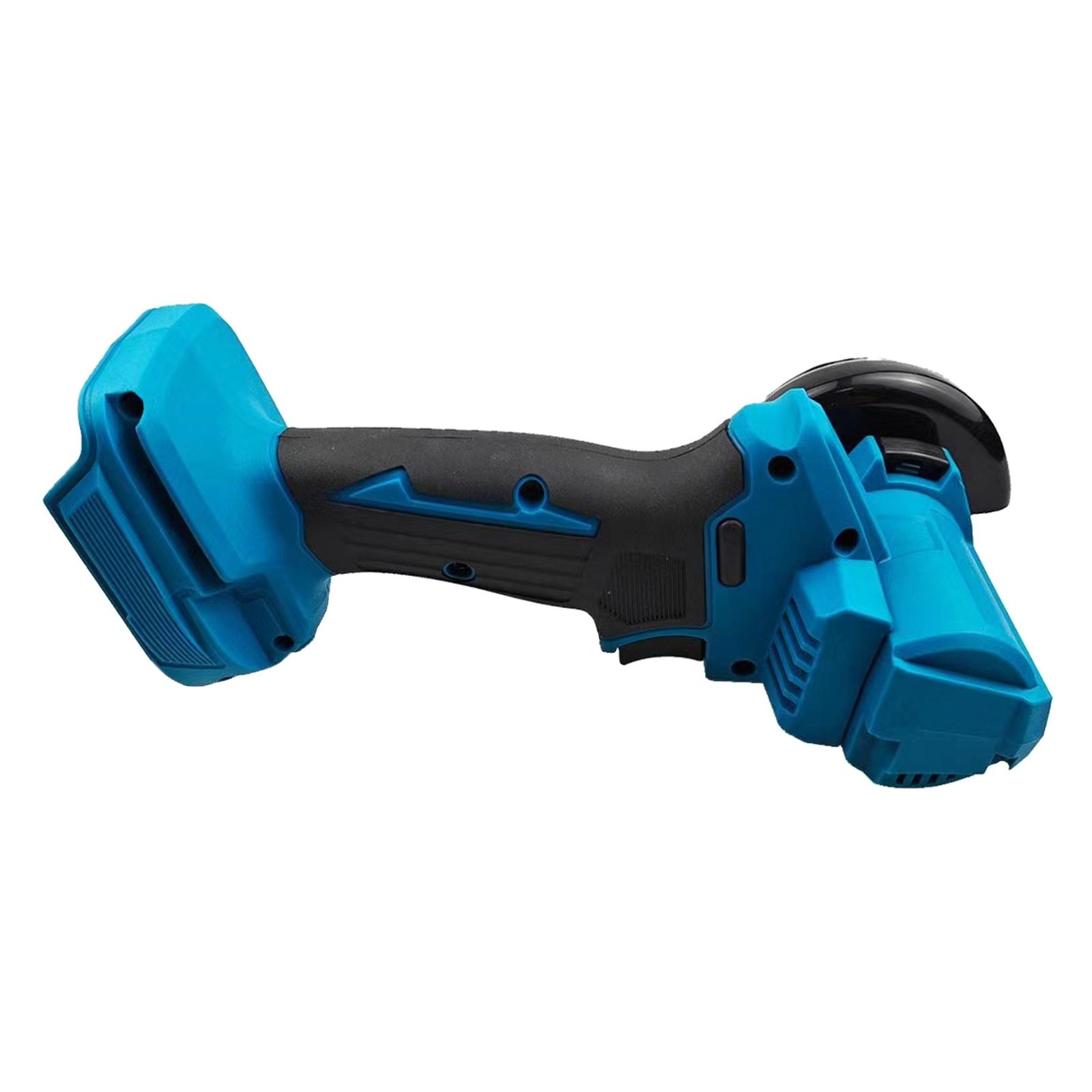 

3-дюймовая угловая шлифмашина, щеточная шлифовальная машина, электроинструмент, маленькая полировальная машина для резки, полировки и заточки синий