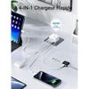 USB C Charger - Aioneus - 40W - 4 Ports - Fast Charging - Compatible iPhone and Samsung Galaxy