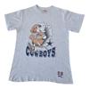 Vintage 1990s Dallas Cowboys Jack Davis Mascot F/B Graphic T-shirt.