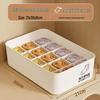 3-in-1 Underwear Organizer Box with Lid: Compartmentalized Storage for Panties, Socks, and Bras.