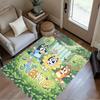Friends Garden Customized Name Floor Mat Perfect for Outdoor Hallway Entryway Playrooms Antislip Carpet Anime Office Decor Gift for Festivals
