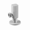 Copper Material Triangle Valve Cream White Water Stop Valve Universal Angle Valve  Kitchen