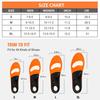 Pain Relief Insole Arch Support Orthotic Insoles for Plantar Fasciitis Flat Feet and Shock Absorption Inserts M