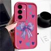 Colorful Bowknots Pattern Case For Samsung A57 A37 A17 A56 A36 A16 A55 A35 A15 A54 5G S21 FE S22 S23 S24 S25 Plus S26 Ultra Bumper Cover