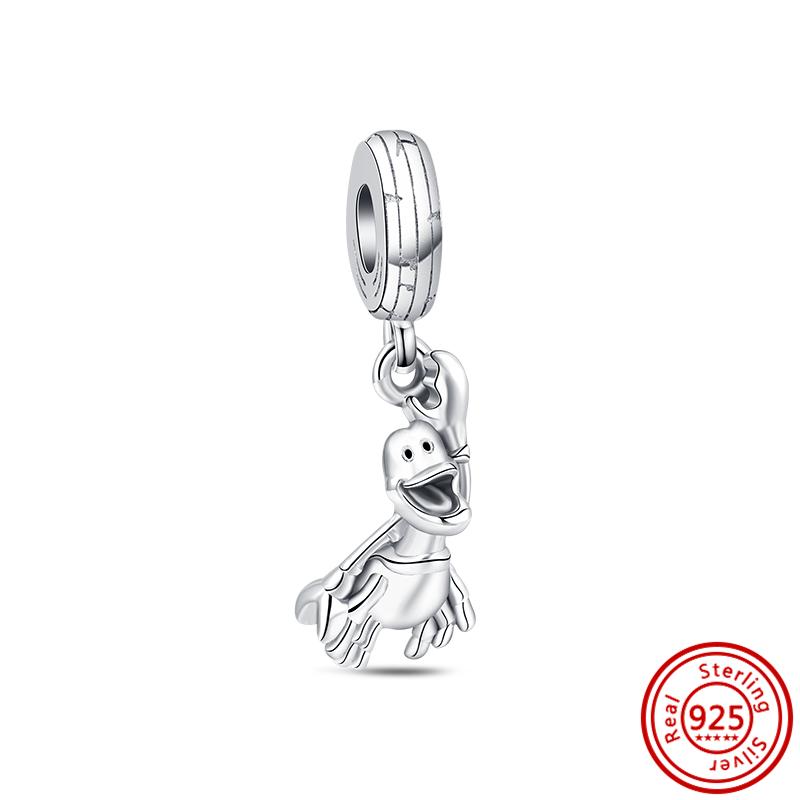 Sterling Kreuz Ballon Niedliche Katze Hund Mode Perlen Passen Original Charms Armband Frauen DIY Schmuckzubehör
