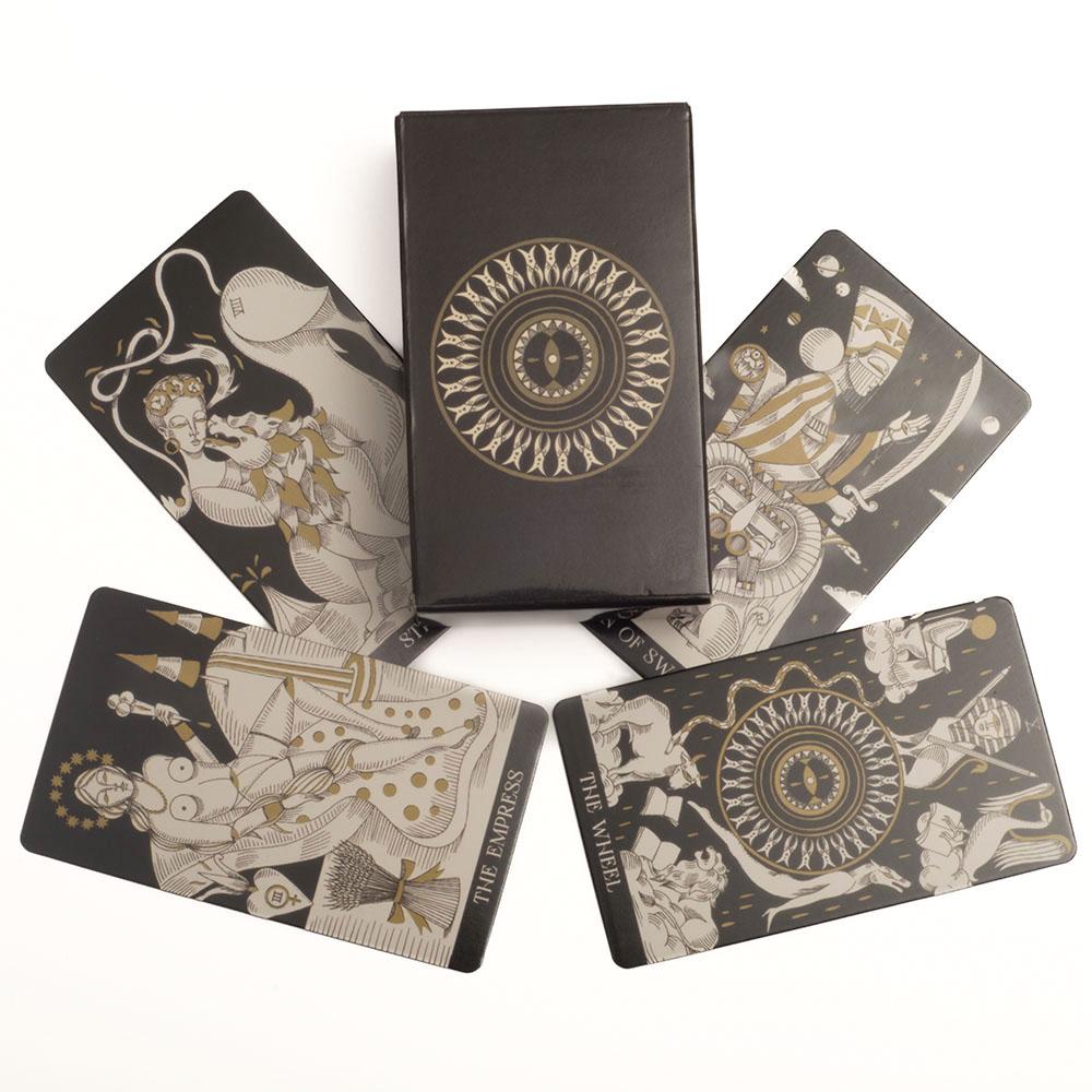 Symbolic Soul Tarot 78pcs Study Deck for Beginners 10.3*6cm Board Games Cards