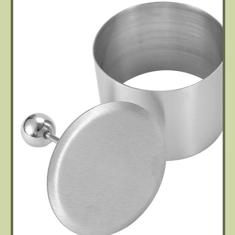 Fanshun Stainless Steel Round Rice Ball & Dessert Molds (3-Piece Set)