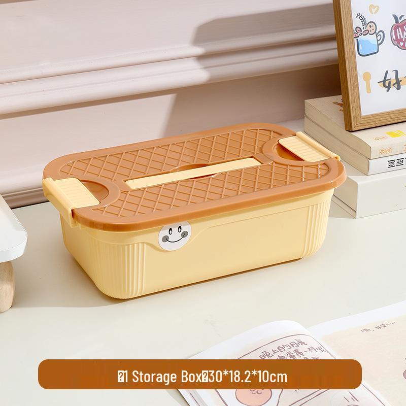 Flip-Top Dustproof Large Capacity Skincare & Cosmetics Storage Box