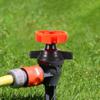 20-100PCS Rotatable Irrigation Dripper Garden Small Drip Irrigation System 6 Holes Atomizing Sprinkler Yard Watering Nozzle