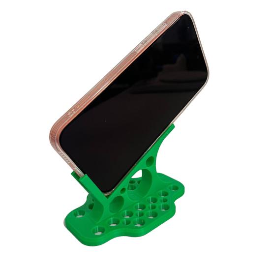 Yousheng Seitlich liegende Handyhalterung Rutschfest Freisprech-Handyständer Ergonomische Handyhalterung zum Ansehen von Videos