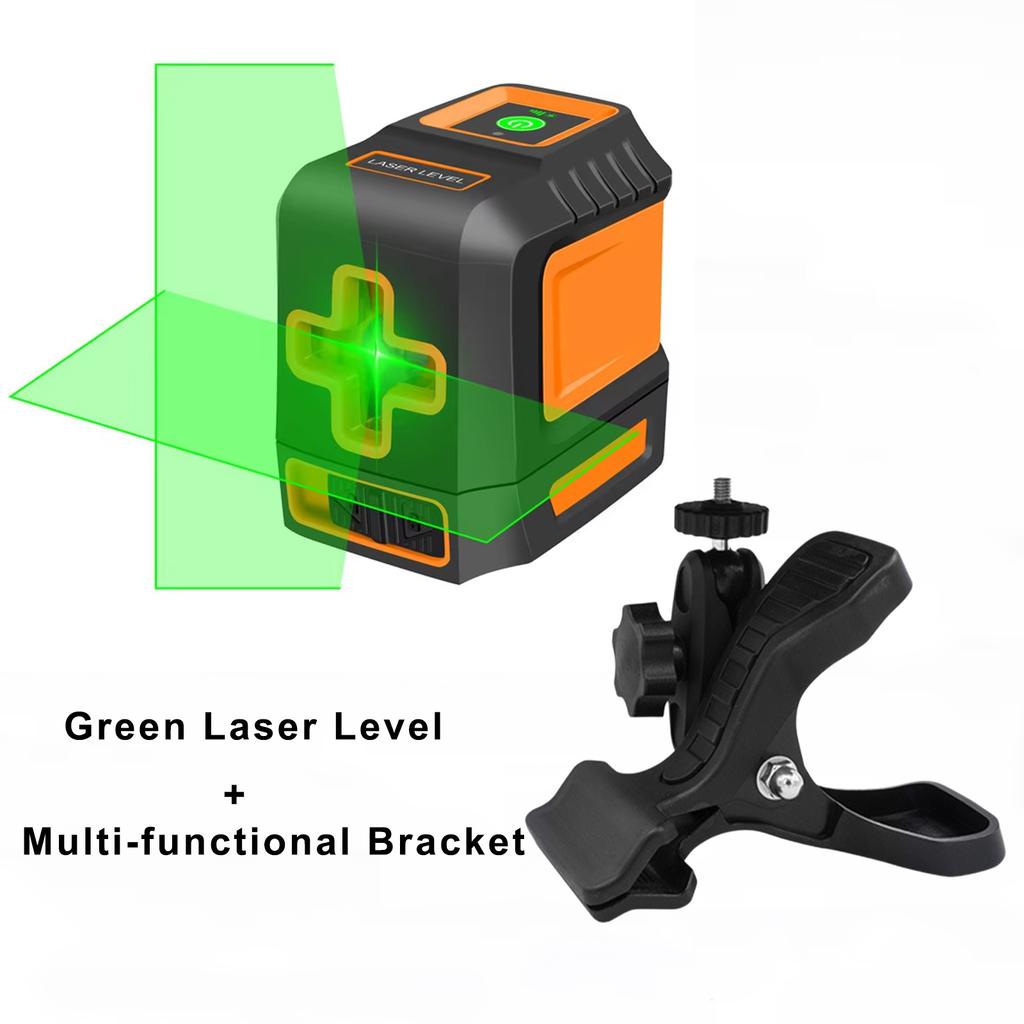 Mini 2 Lines Laser Level Self-Leveling Horizontal And Vertical Cross Super Powerful Green/Red Laser Beam Line