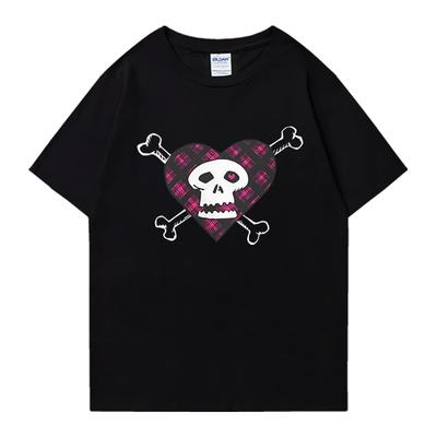 Avril Lavigne Logo Punk Rock 2000's T Shirt Men Women Vintage Hip Hop Streetwear Unisex Black Oversized 100% Cotton Clothing