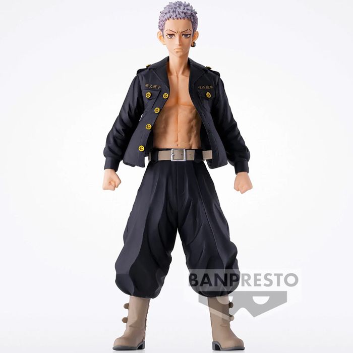 Figurine Tokyo Revengers - Takashi Mitsuya ver.B 17cm - Banpresto - PVC de haute qualité - Licence officielle