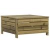 Garden Stool 62 x 63.5 x 32 cm Pressure Treated Pine Wood