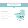 Baby High Chair Foldable Adjustable Infant Feeding Chair Portable Reclining Kids Dining Chair For Home
