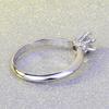 Zircon Ring for Women  European and American Fashion Simple Flower Pair Rings Rings  Zircon Copper Jewelry