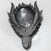 Dragon Head Organizer Tray & Candle Holder, 3D Printed Resin Decorative Dish for Keys, Jewelry, Earrings, Gothic Home Desk Entryway Decor