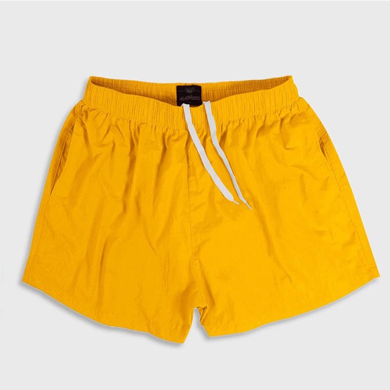 Mens Quick-Dry Swim Trunks Surfing Beach Vacation Casual Shorts With Mesh Lining