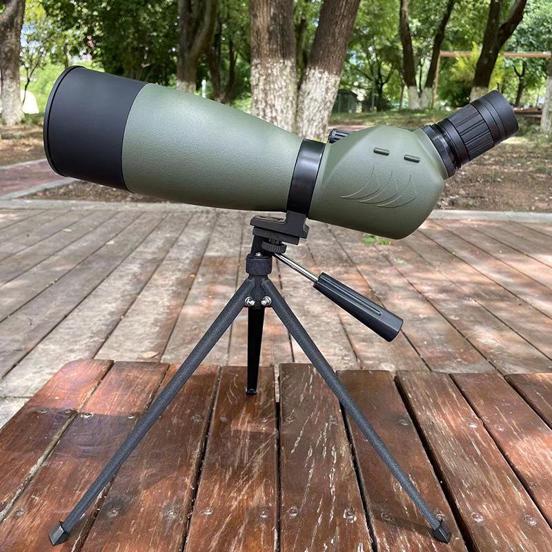 25-75x70 HD Waterproof Birdwatching Telescope with Low-Light Night Vision for Adults - Ideal for Outdoor and Target Shooting
