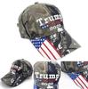 Camo Trump 2020 Hat Keep America Great Baseball Hat Embroidered Flag American