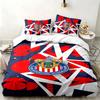 Deportivo guadalajara 3pc set Perfect for bedroom use Comfortable bedding set includes a duvet cover and two pillowcases Ideal birthday or Christmas g