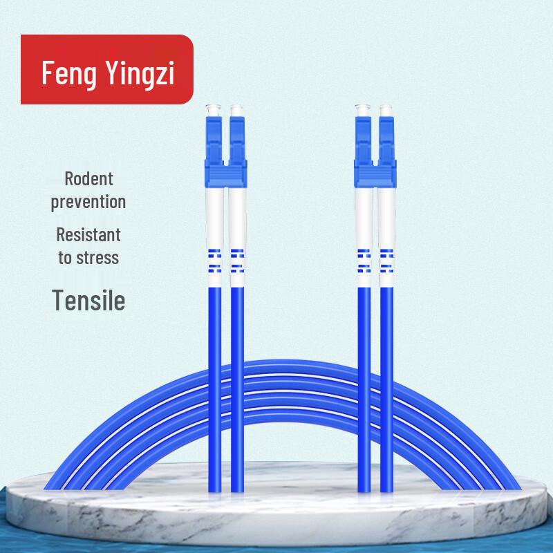 Armored Single-Mode Fiber Optic Patch Cable