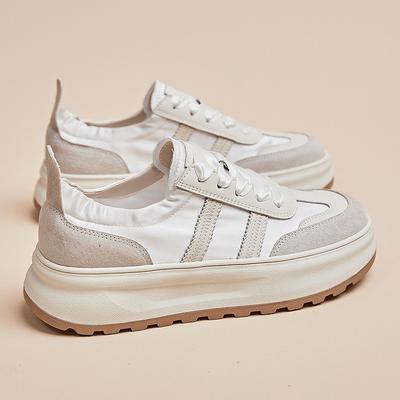 Zomer Nieuwe Platform Hoogte Verhogende Duitse Trainingsschoenen Ins Modieus All-Match Casual Argan Sportschoenen Dames Board Schoenen