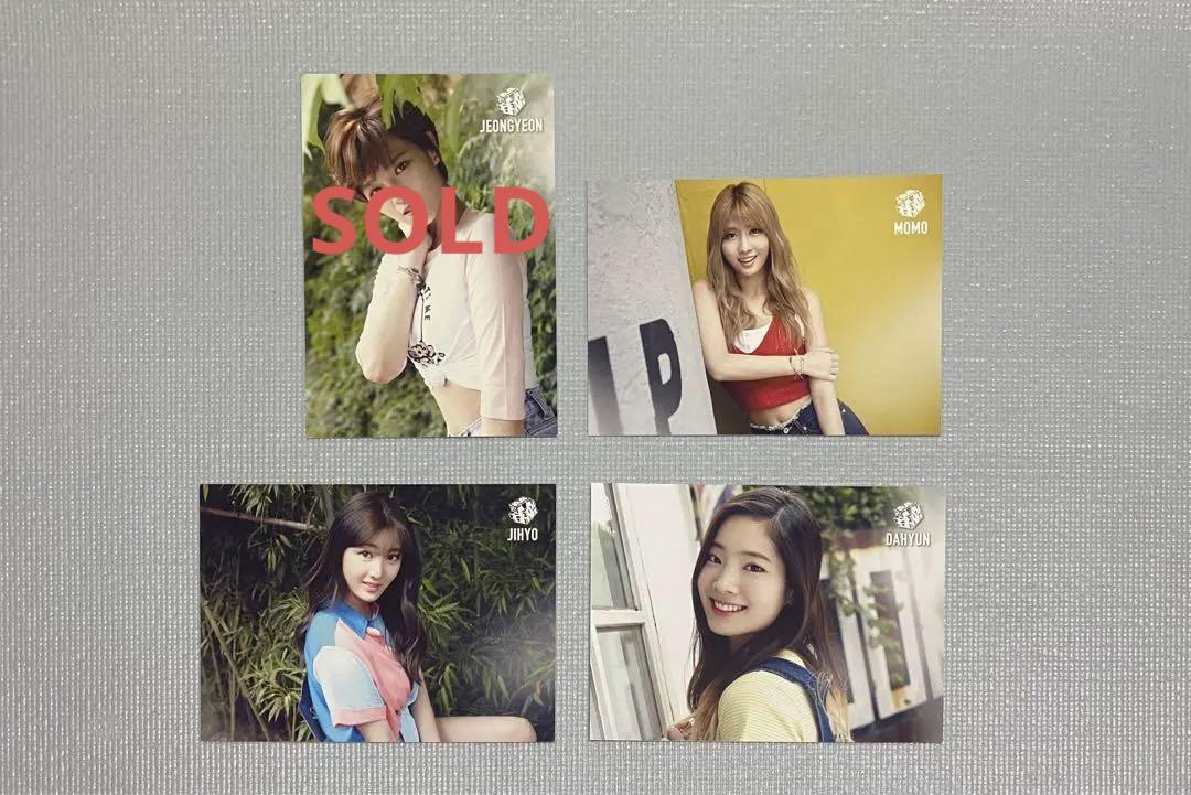 

[USED] TWICE JYP NATION 2016 Postcard