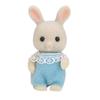 Sylvanian Families Milk Rabbit Baby Doll Toy for Dollhouse, 3 Years and Up, EPOCH