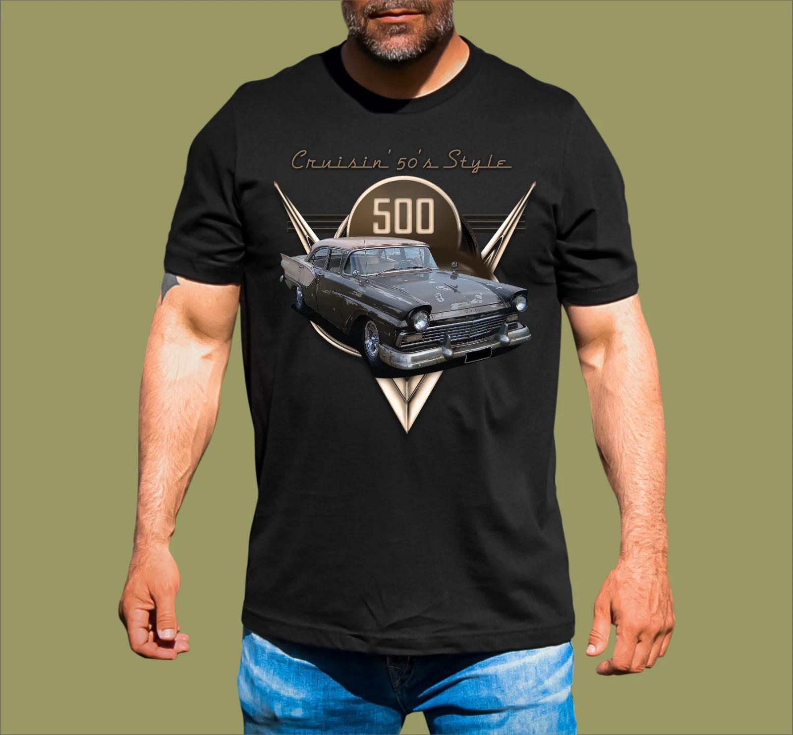 1957 FORD FAIRLANE 500 T-SHIRT. M