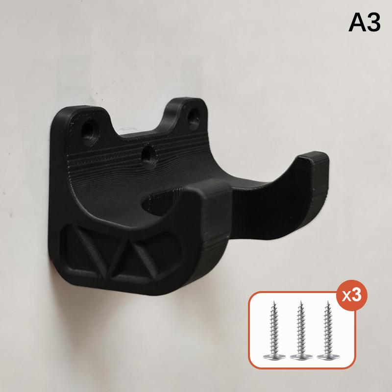 Gardening Tool Hanger With Screws, 35Mm Diameter Broom/Shovel/Rake Storage Hooks, Wall-Mounted Tool Holder Space-Saving
