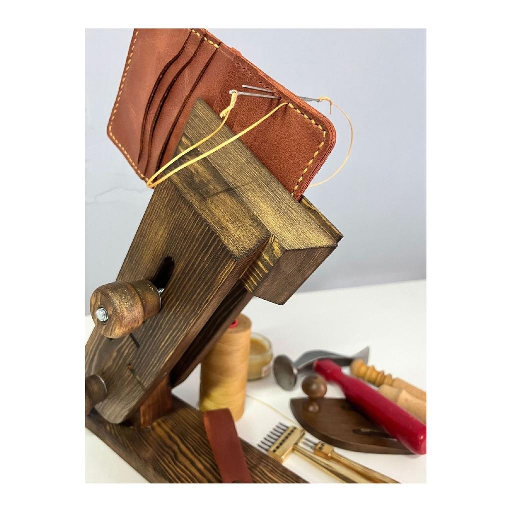 Echtleder-Geldbörse mit Karten- und Bargeldfach – personalisierter Namensdruck (SchlüsselanhängerGeschenk)