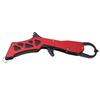 Fishing Grip Pliers Aluminum Alloy Fish Controller Plier Lip Grip Clamp Fishing Tool Red