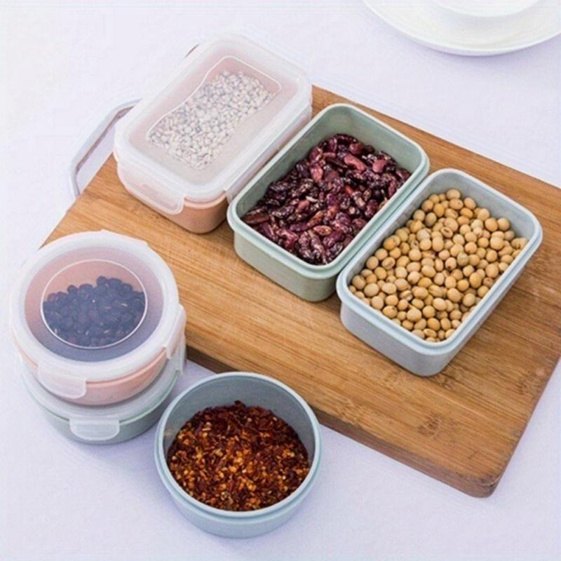 Lebensmittel Obst Lagerung Box Tragbare Fach Kühlschrank Gefrierschrank Organizer Sub-Verpackt Fleisch Zwiebel Ingwer Klar Crisper