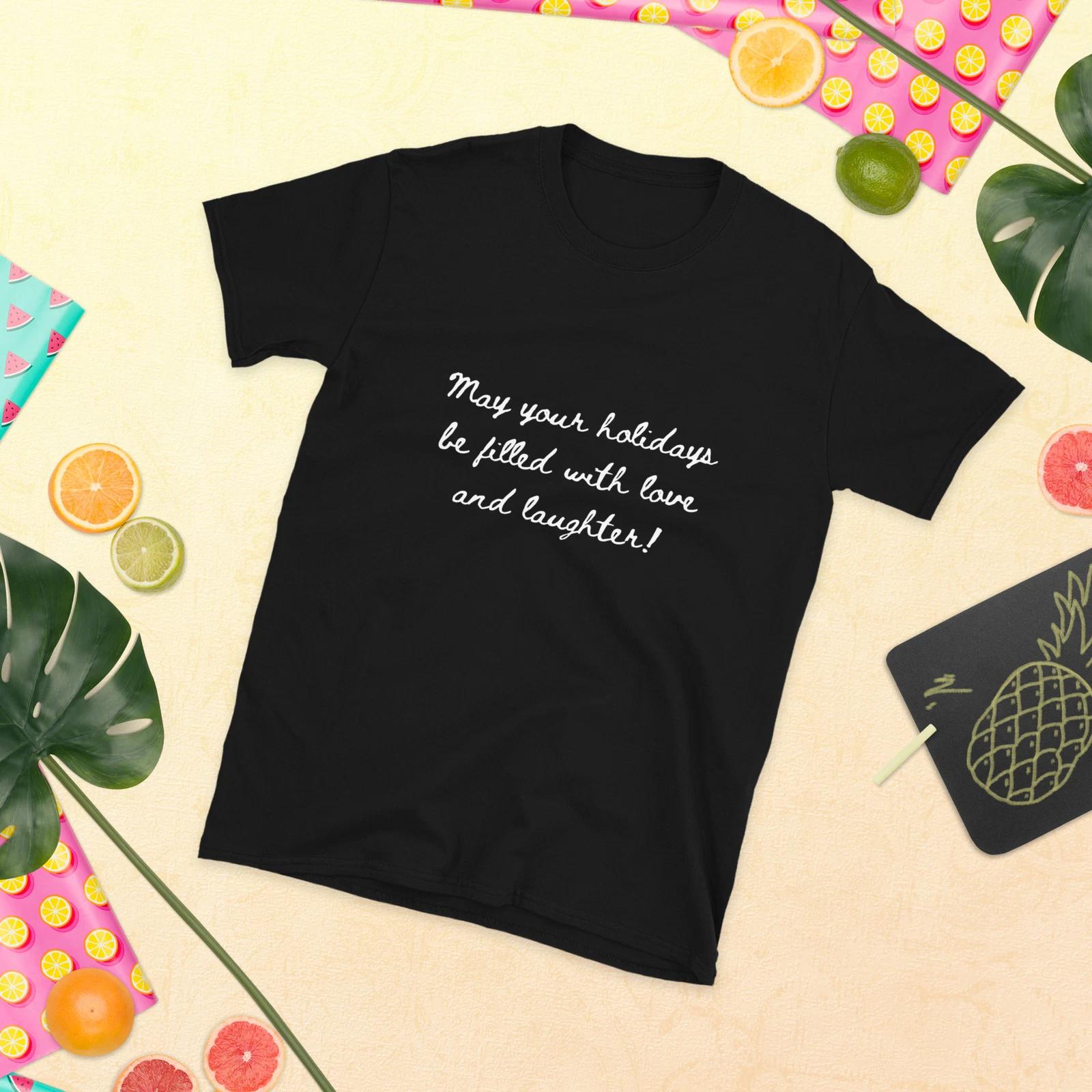 Xmas Greeting 2023 Quote Traditional Family T-Shirt 4XL