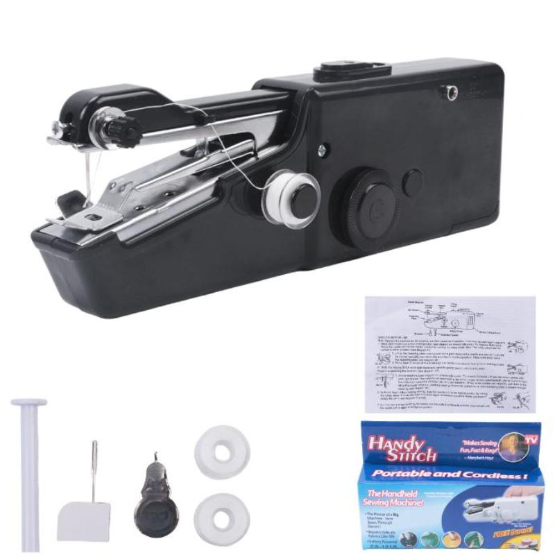 Handheld Electric Sewing Machine Mini Portable Sewing Machine Convenient Clothing Sewing Tool