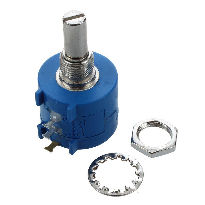 3590S 2 102L 1K Ohm Rotary Potentiometer Wirewound Precision Pot 10 Turn