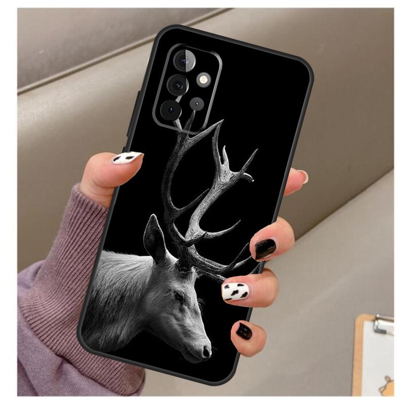 Deer Case For Samsung Galaxy A56 A16 A26 A36 A06 A52 A53 A33 A13 A34 A54 A14 A15 A35 A55 A22 A32