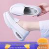 Women's Breathable Odor-proof Non-slip Soft Sole Genuine Leather Autumn Nurse Shoes