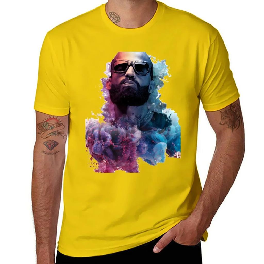 arcangel T-Shirt vintage Aesthetic clothing boys whites korean fashion designer t shirt men