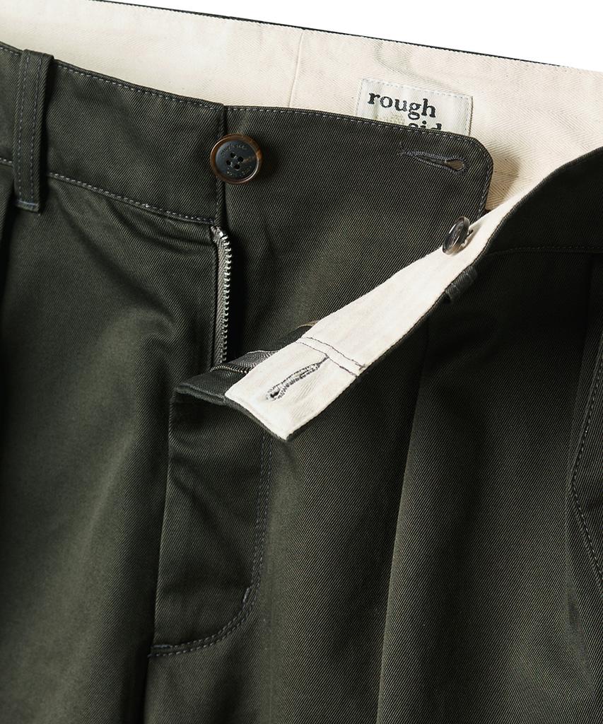 Leopeusaideu Flap Pants Dark Olive