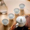 Jingdezhen Lotus Fish Ceramic Travel Tea Set