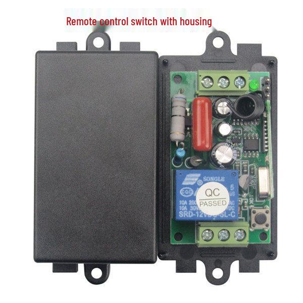 220V Wireless Remote Control Switch, Single Channel, 10A Relay Output, Non-live Terminal.