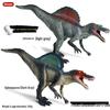 Jurassic Dinosaur Toy Set: Thick-Nosed Dragon, T-Rex, Velociraptor, Pterodactyl, Mosasaurus, Spinosaurus