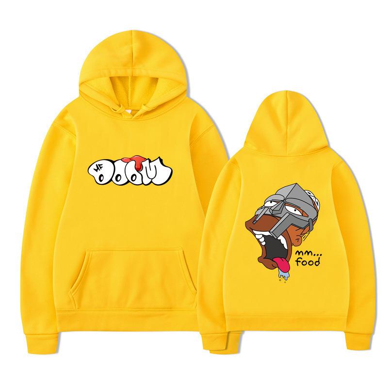 Mf Doom Rappeur Sweats à capuche Impression Anime Ensemble Vêtements Homme