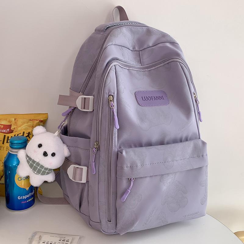 Children's Schoolbags Elementary School Girls High Value Large Capacity Printed Backpacks for Junior High School Students